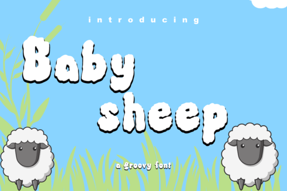 Baby Sheep: The Adorable Display Font for Standout Designs