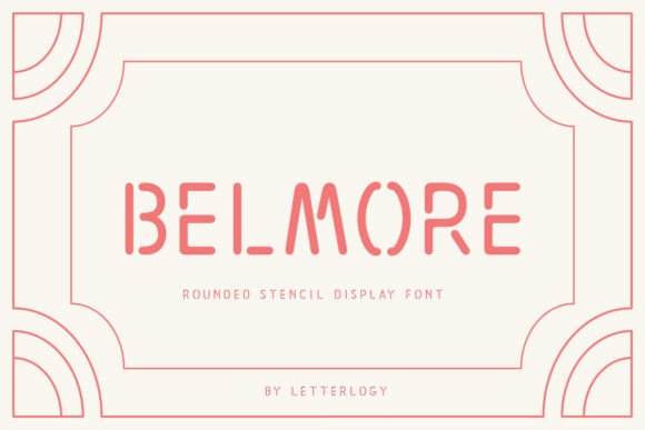 Belmore: The Modern Stencil Font for Distinctive Design