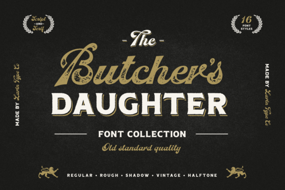 Butcher's Daughter: A Vintage Typeface with Modern Edge
