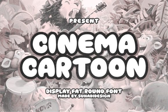 Cinema Cartoon Font: A Playful Choice for Modern Brands