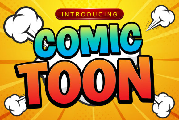 Comic Toon: A Display Font with Personality and Punch