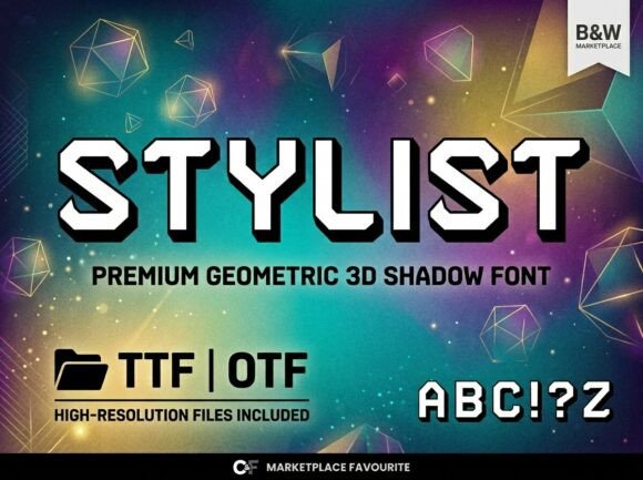 Command Attention: Stylist Font's Bold Visual Authority