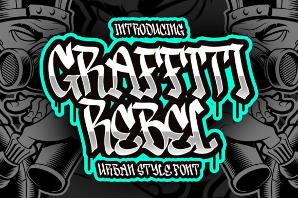 Graffiti Rebel: The Urban Display Font for Bold Visuals