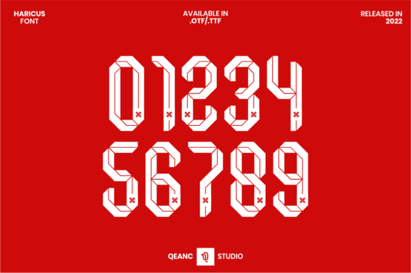 Haricus: The Display Font That Scores Big in Sporty Design