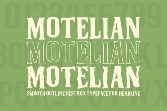 Motelian: A Serif Font with Vintage Soul