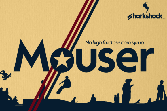 Mouser: A Clean Display Font for Modern Design