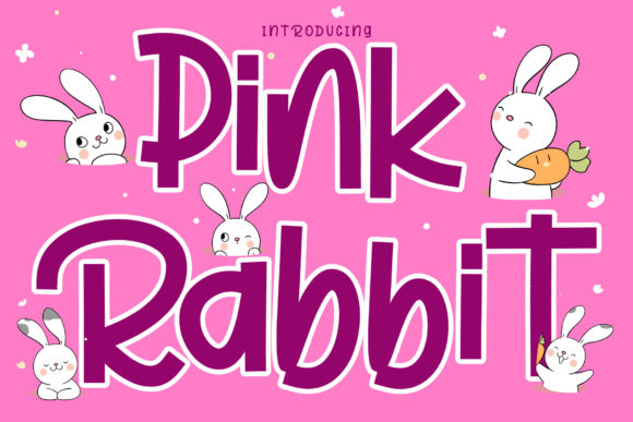 Pink Rabbit: A Creative Font for Bold Branding