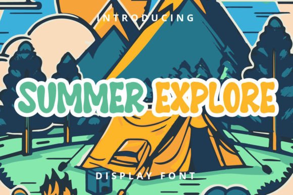 Summer Explore: The Versatile Display Font for Modern Creators
