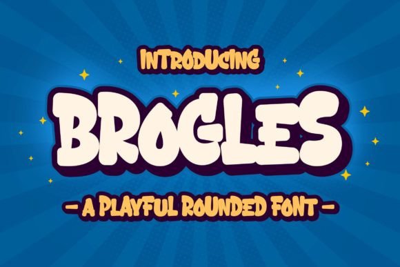 Why Brogles Is the Playful Display Font Your Brand Needs