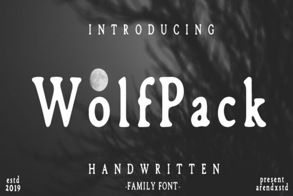 Wolfpack: Capturing the Spirit of the Wild in Your Typography